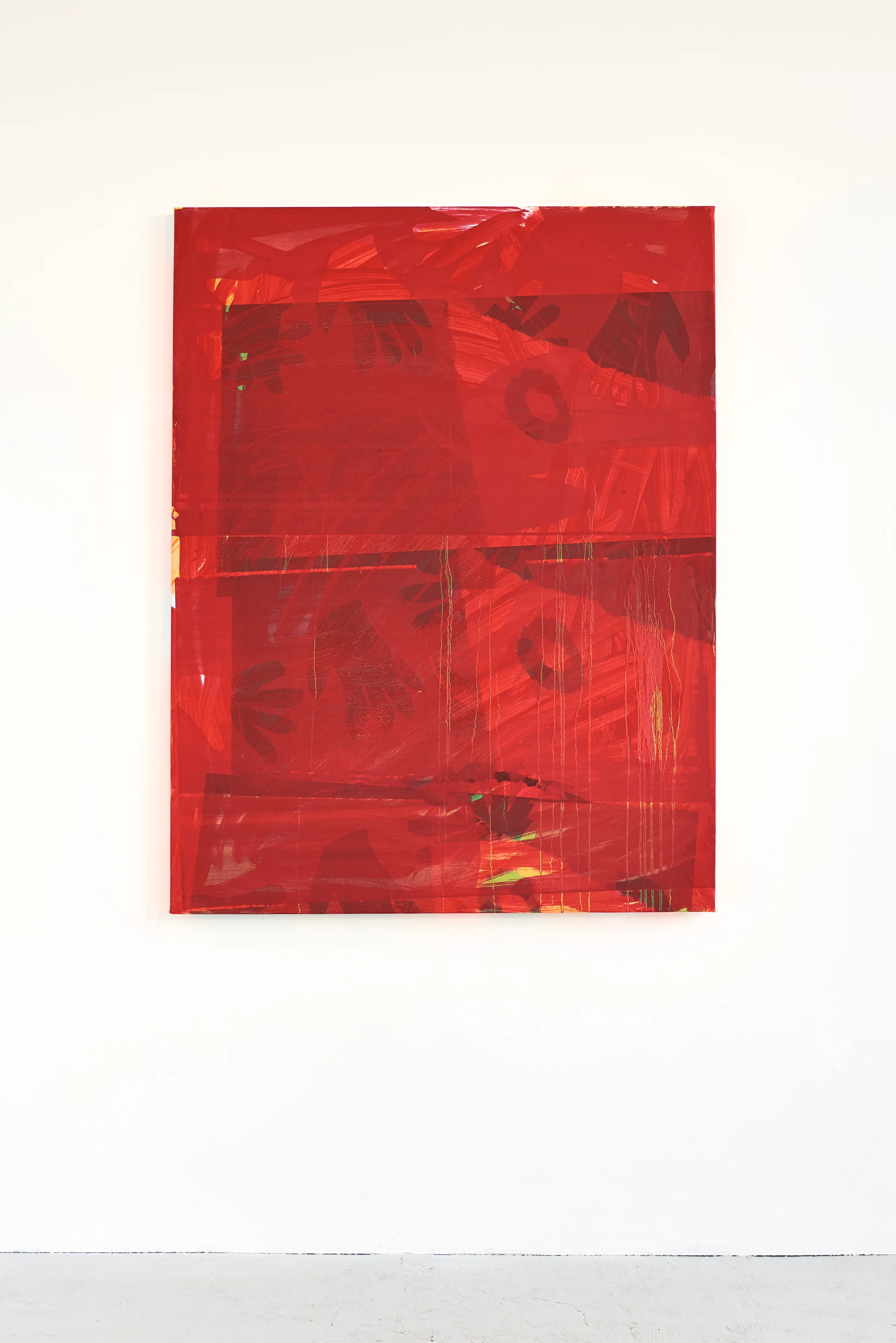 Installation photographs of Mike Pratt's exhibition at Workplace | London