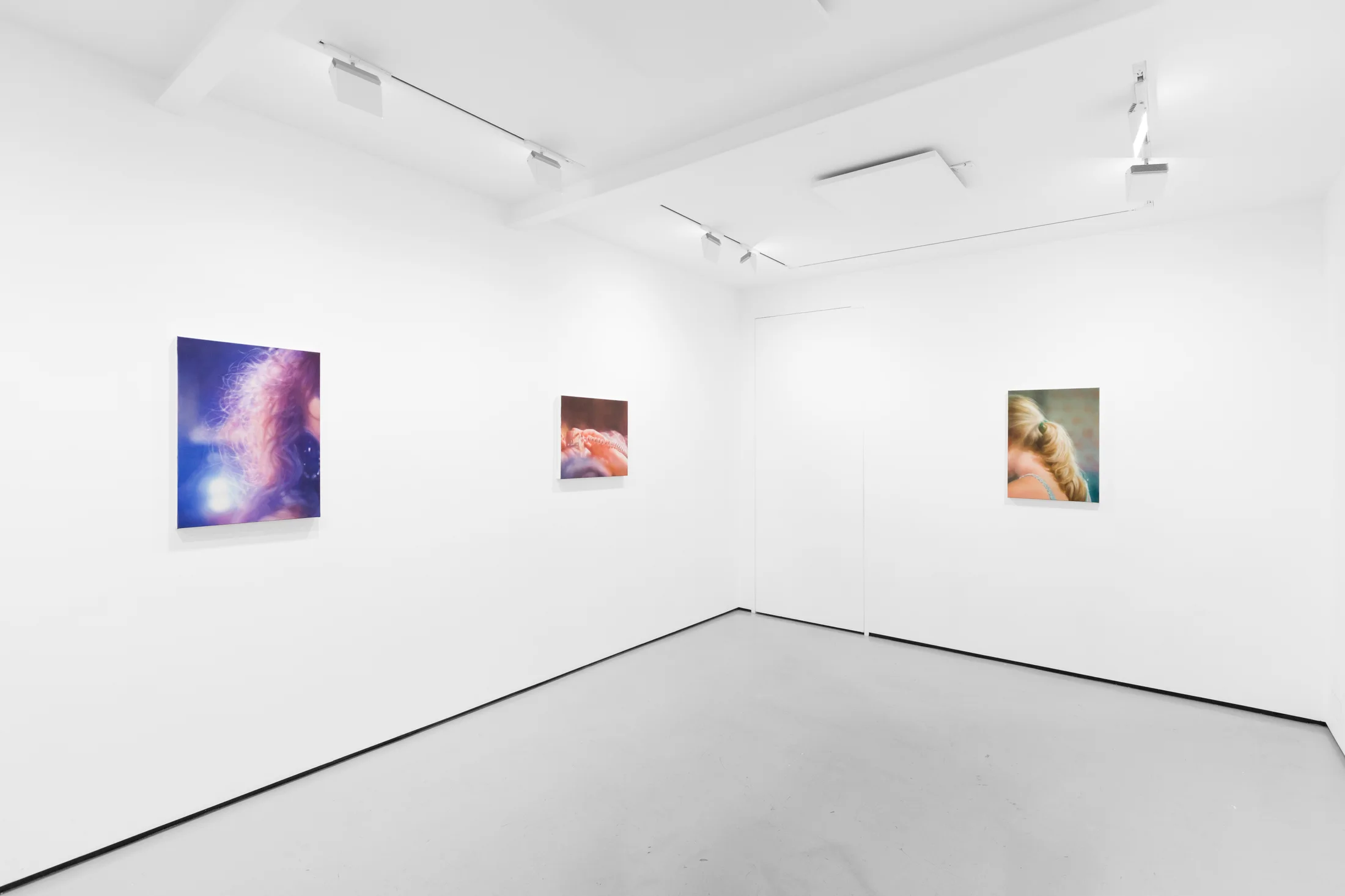 Installation views of Rachel Lancaster's exhibition 'Notes Lie Long' at Workplace in London