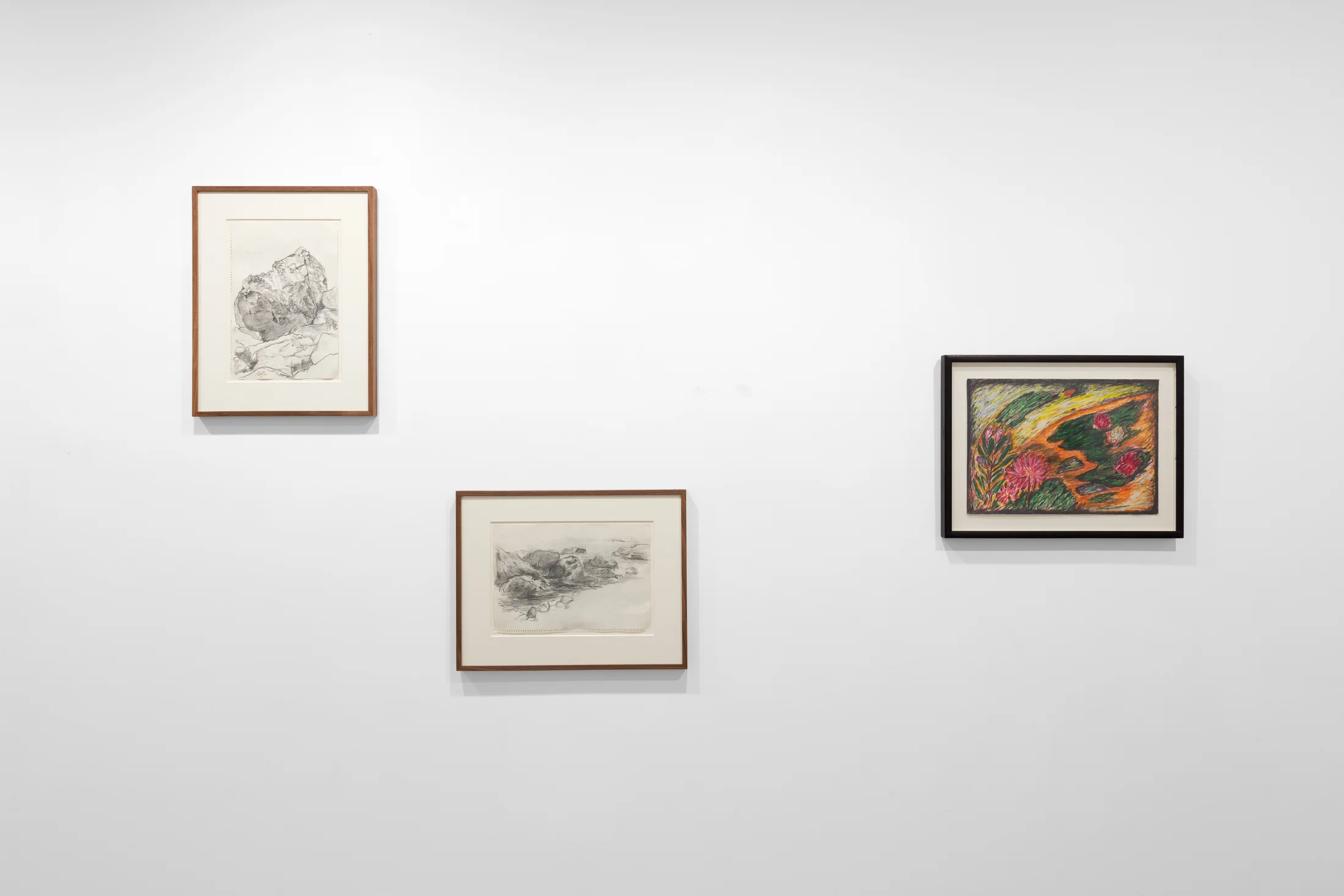 Installation view of Nothing Stands Still for Long