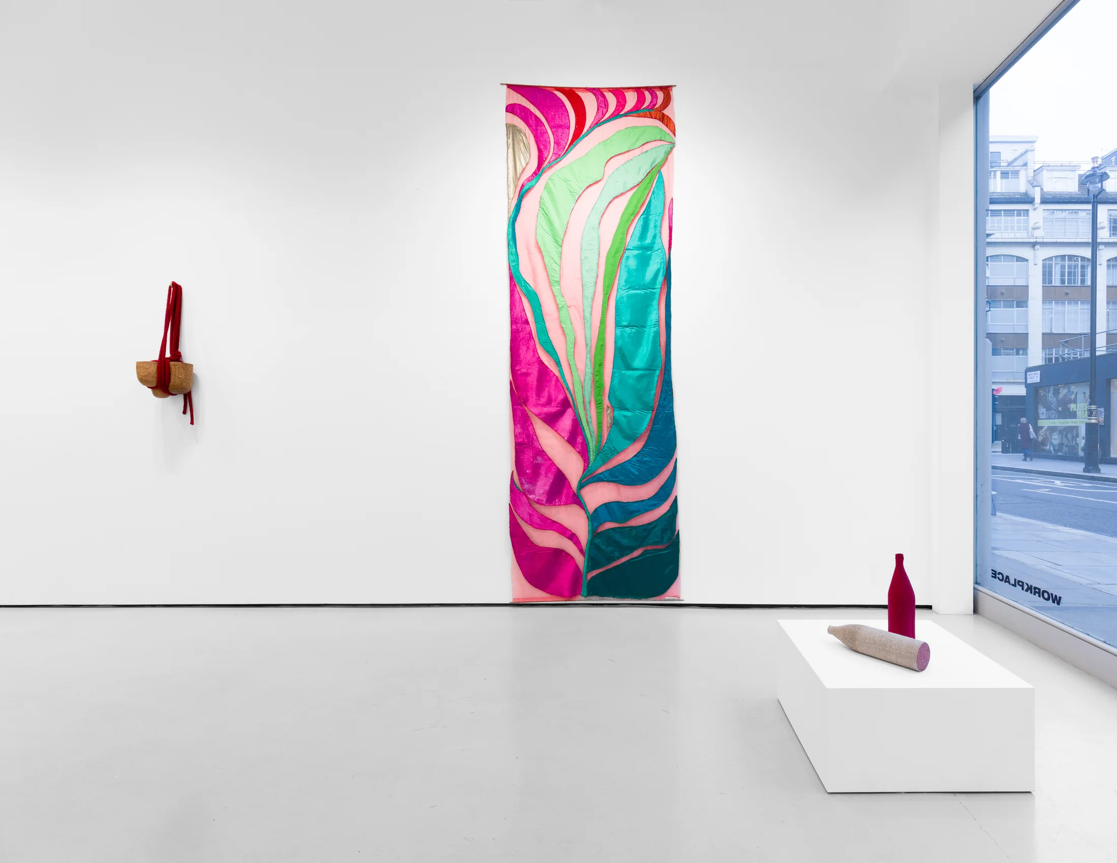Installation view of Nothing Stands Still for Long