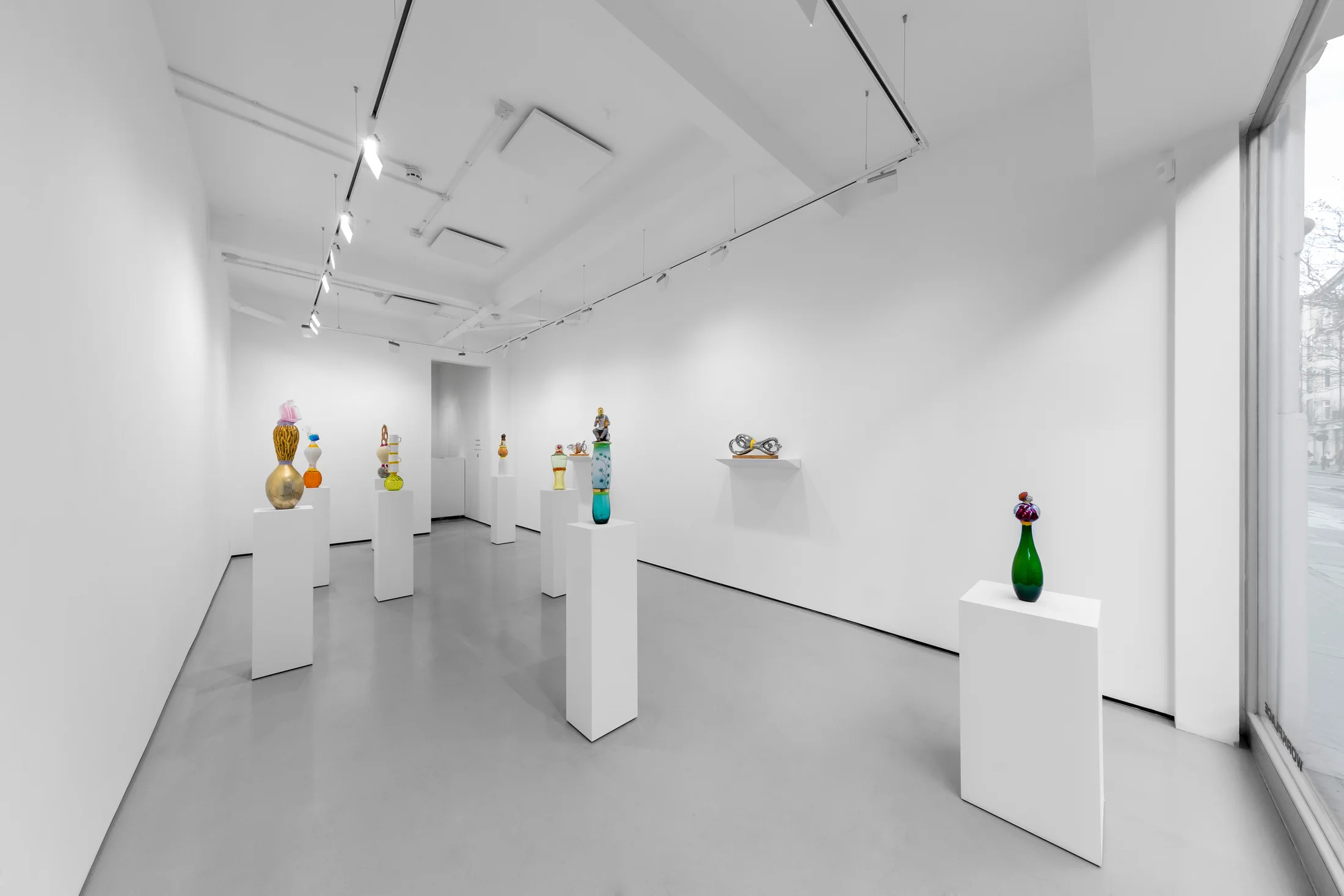 Installation shot of Eric Bainbridge's exhibition PLUCKPLUCK