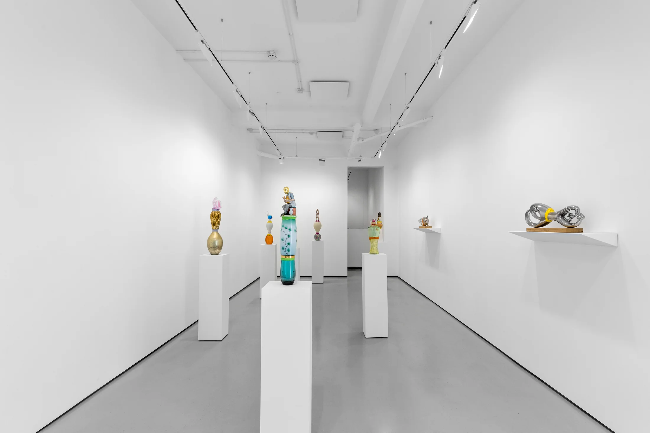 Installation shot of Eric Bainbridge's exhibition PLUCKPLUCK