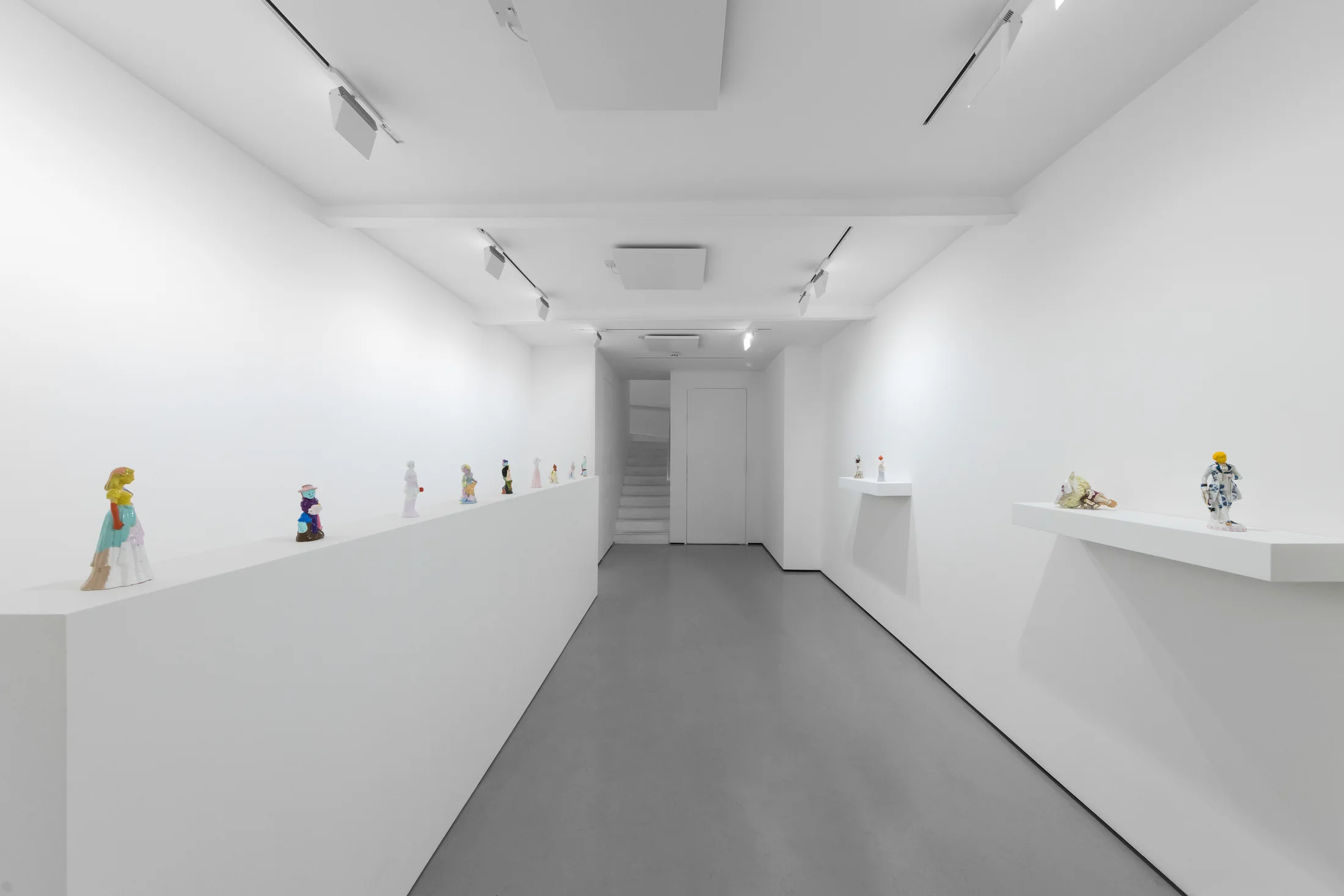 Installation shot of Eric Bainbridge's exhibition PLUCKPLUCK
