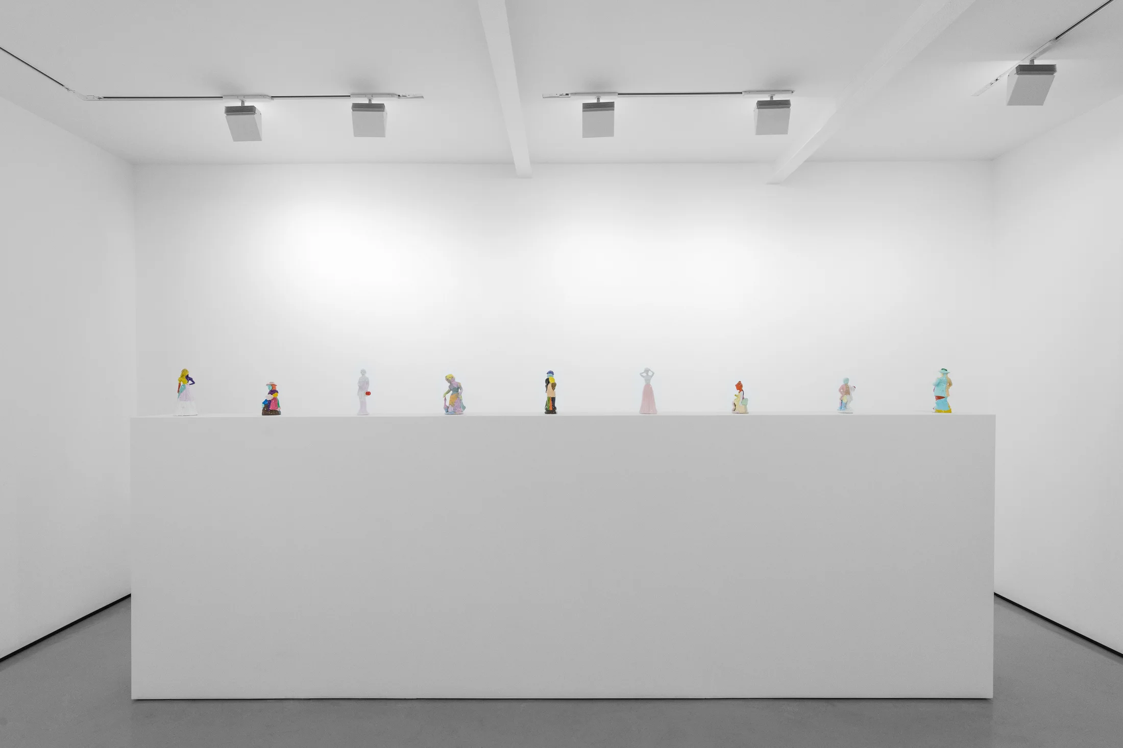 Installation shot of Eric Bainbridge's exhibition PLUCKPLUCK