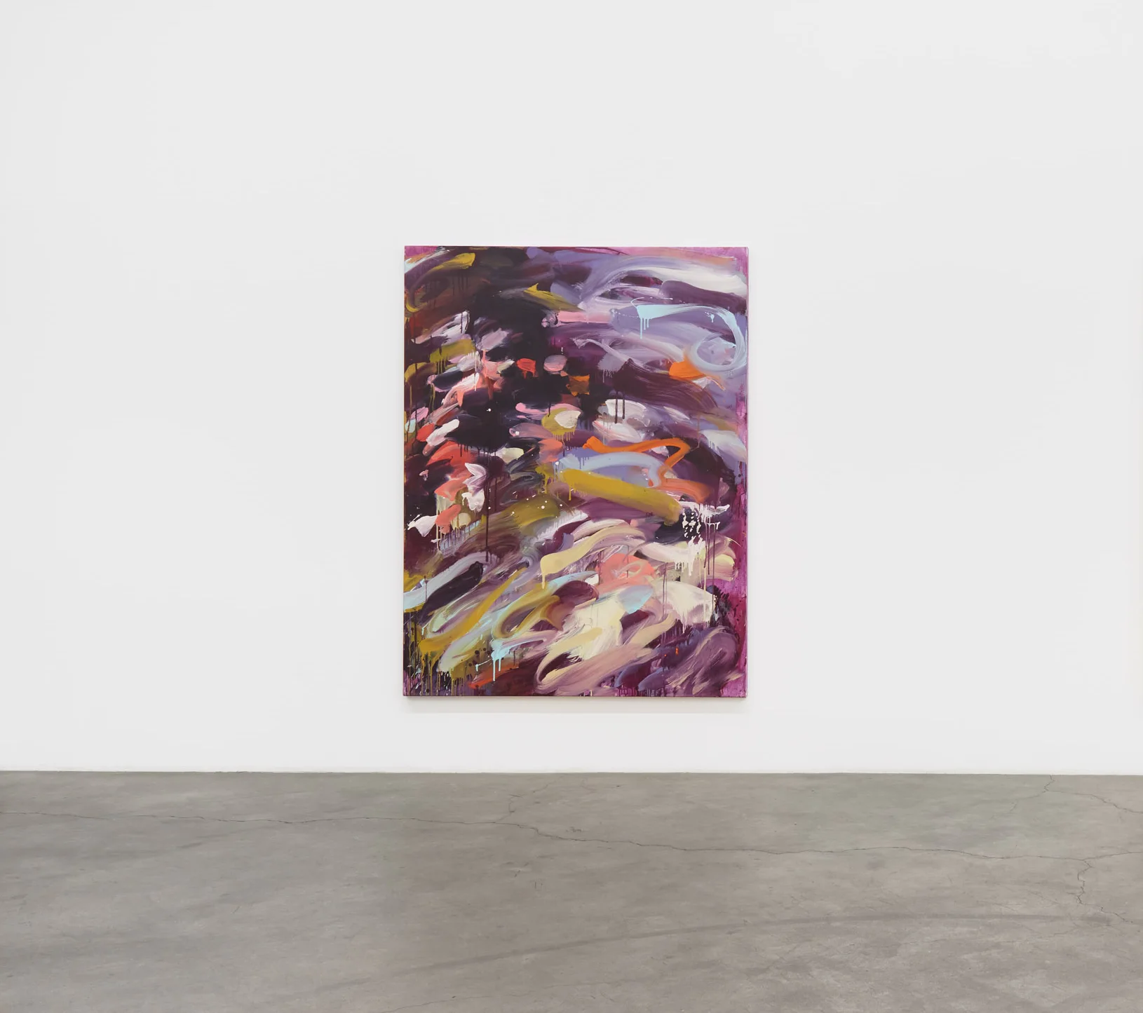 Installation images of Laura Lancaster's solo exhibition at Night Gallery, Los Angeles