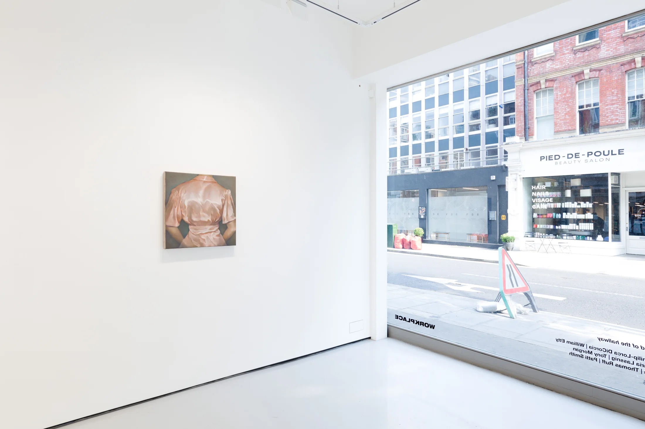 Installation views of Wang Pei's exhibition 'Sertraline' at Workplace London