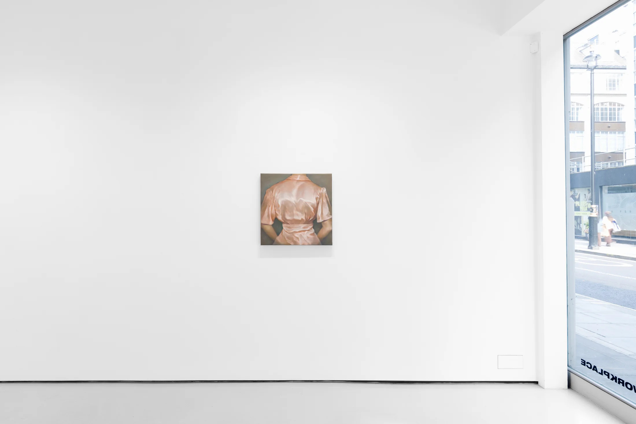 Installation views of Wang Pei's exhibition 'Sertraline' at Workplace London