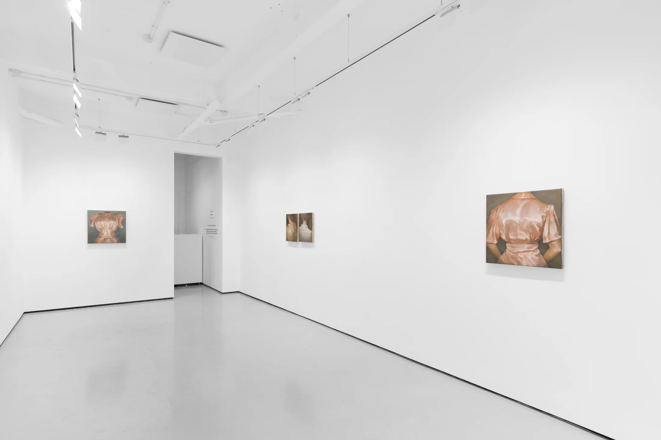 Installation views of Wang Pei's exhibition 'Sertraline' at Workplace London