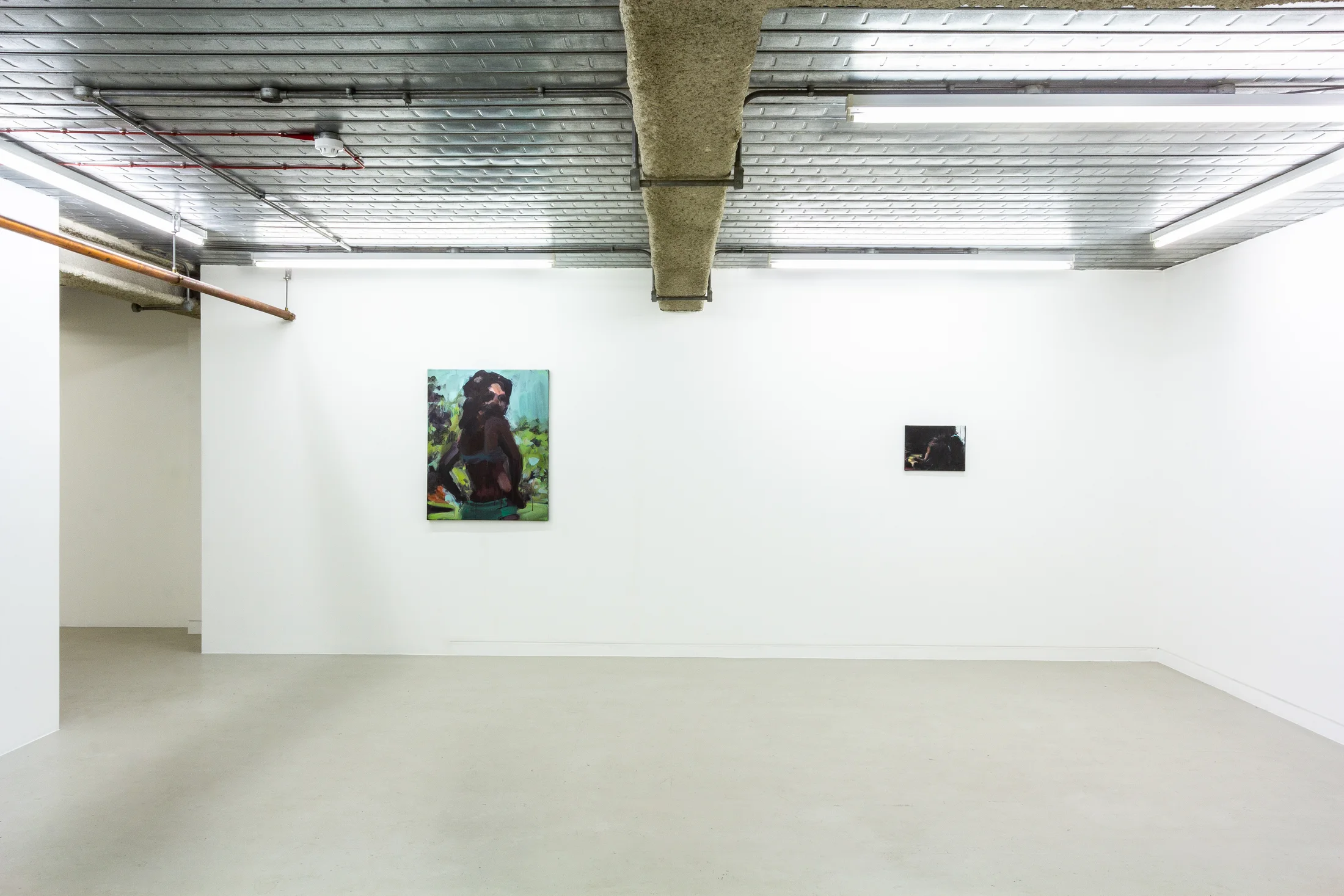 Installation photographs of Laura Lancaster's exhibition 'Shadows and Mirrors' at Workplace | London - 61 Conduit Street 