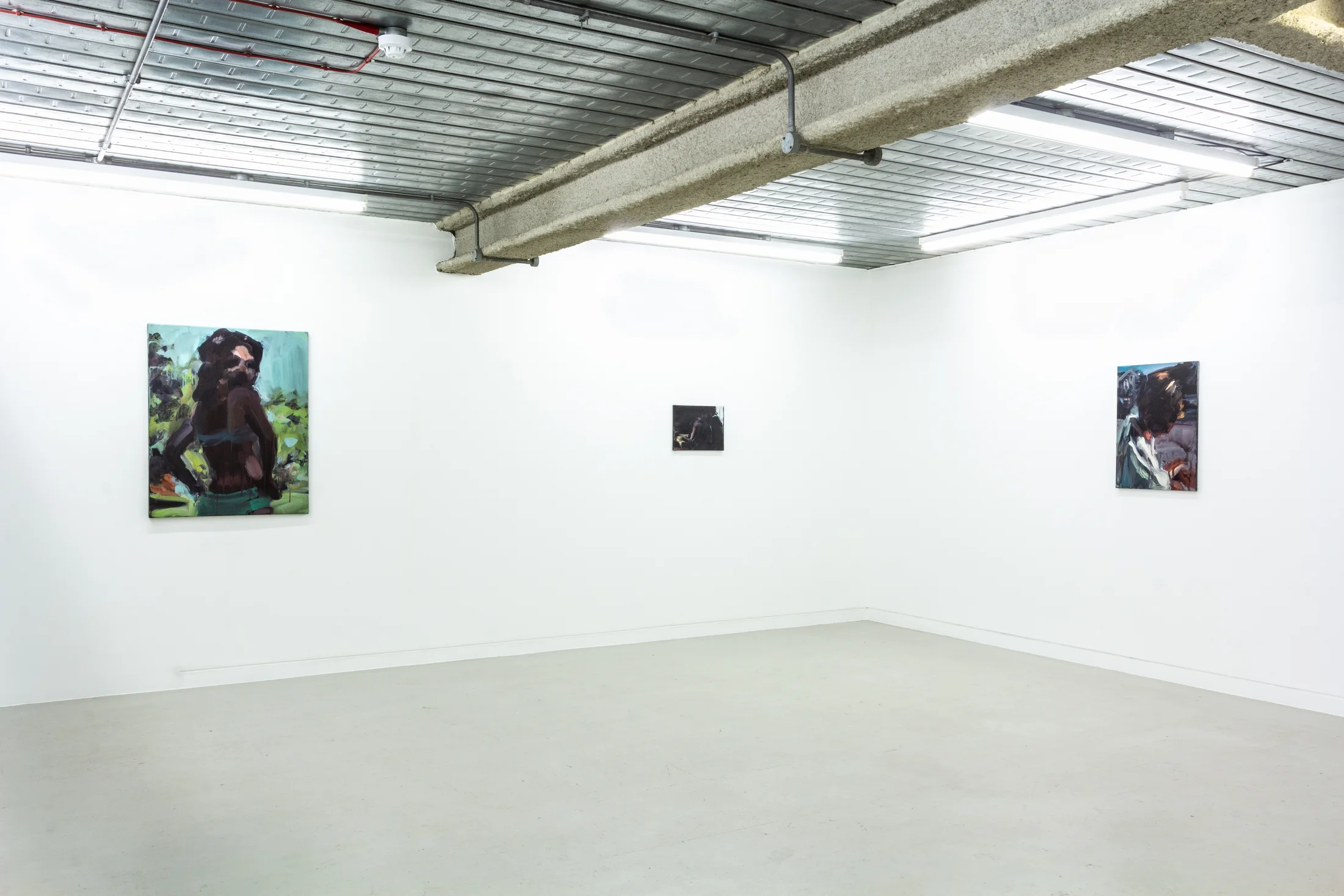 Installation photographs of Laura Lancaster's exhibition 'Shadows and Mirrors' at Workplace | London - 61 Conduit Street 
