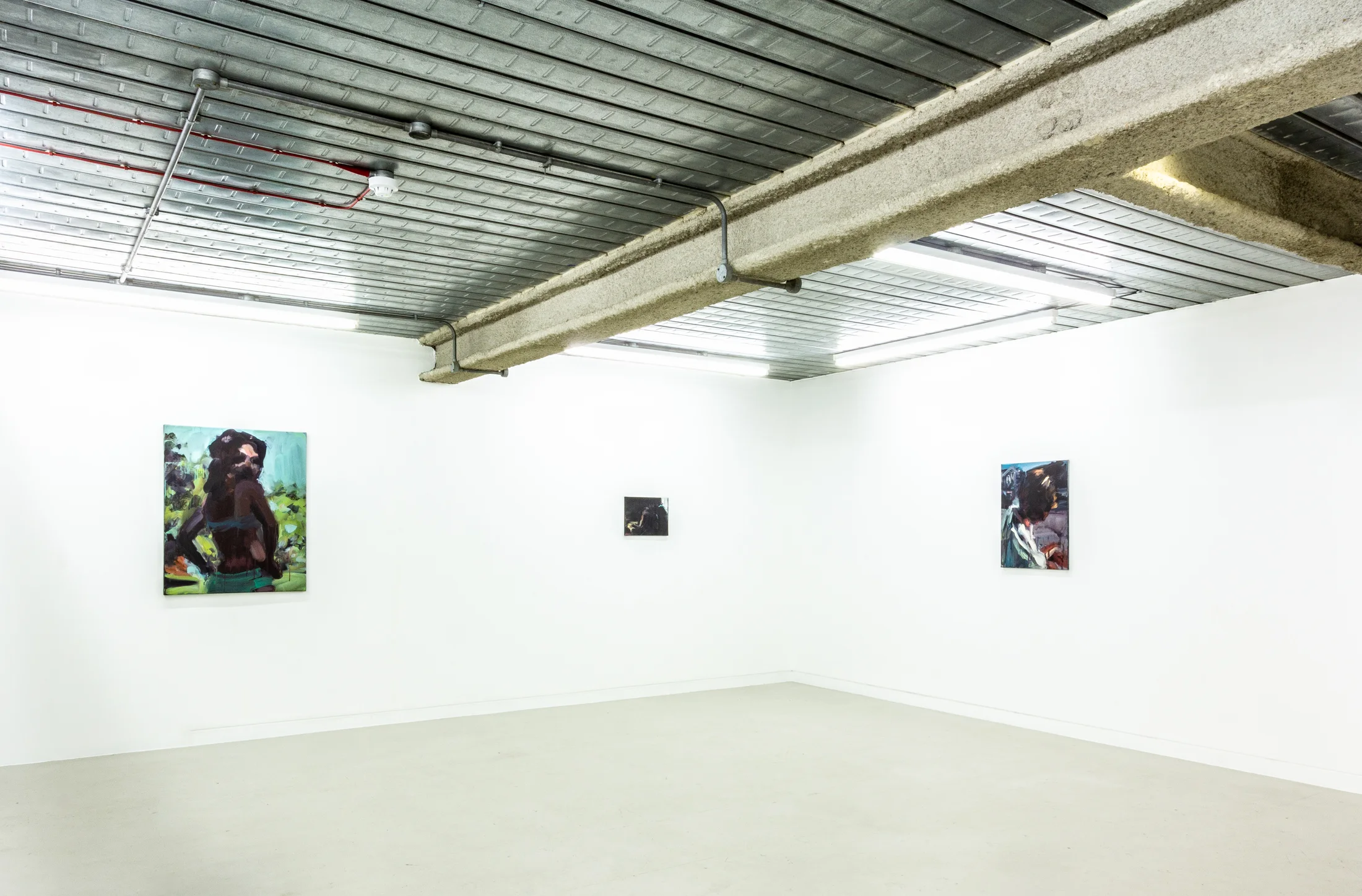 Installation photographs of Laura Lancaster's exhibition 'Shadows and Mirrors' at Workplace | London - 61 Conduit Street 