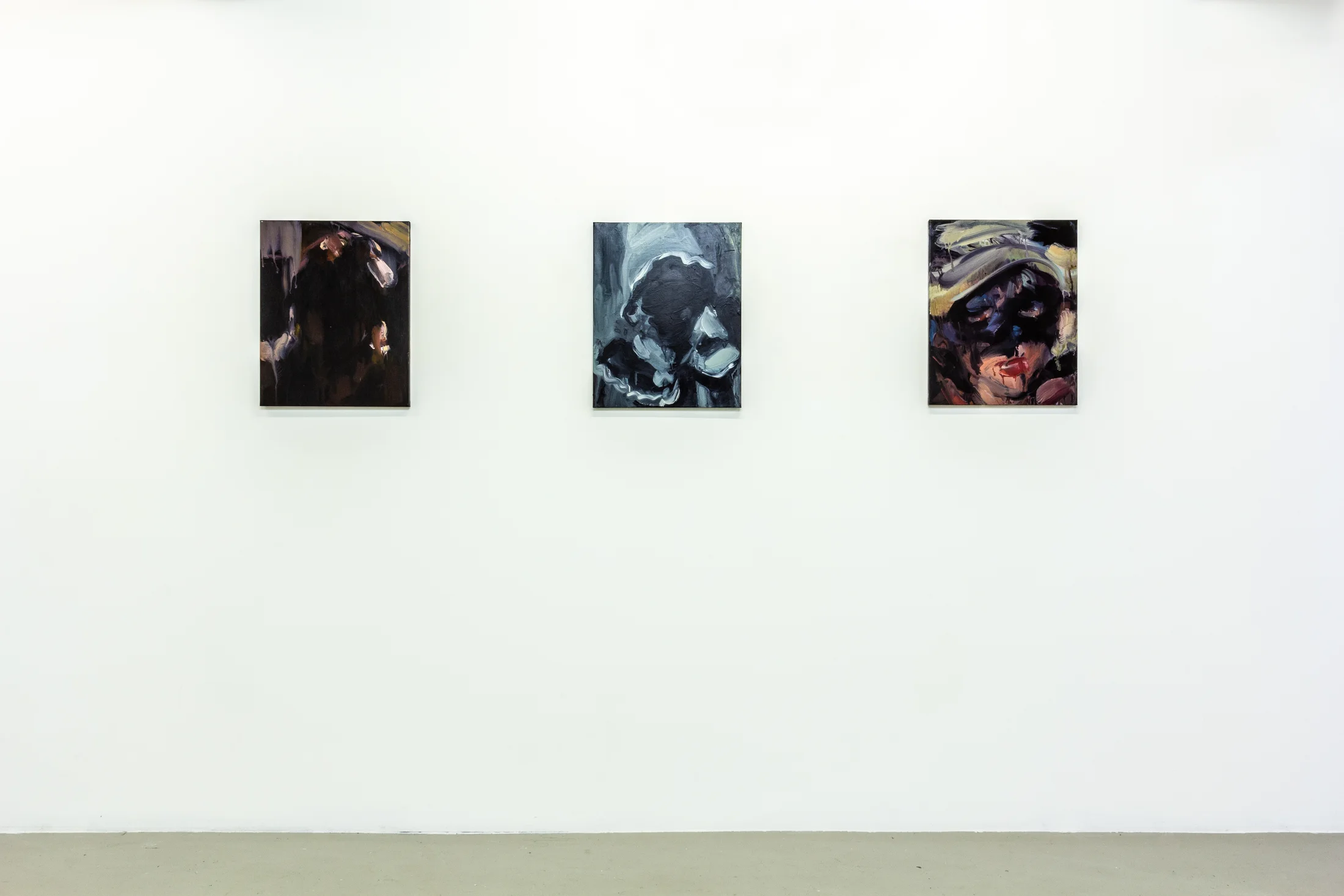 Installation photographs of Laura Lancaster's exhibition 'Shadows and Mirrors' at Workplace | London - 61 Conduit Street 