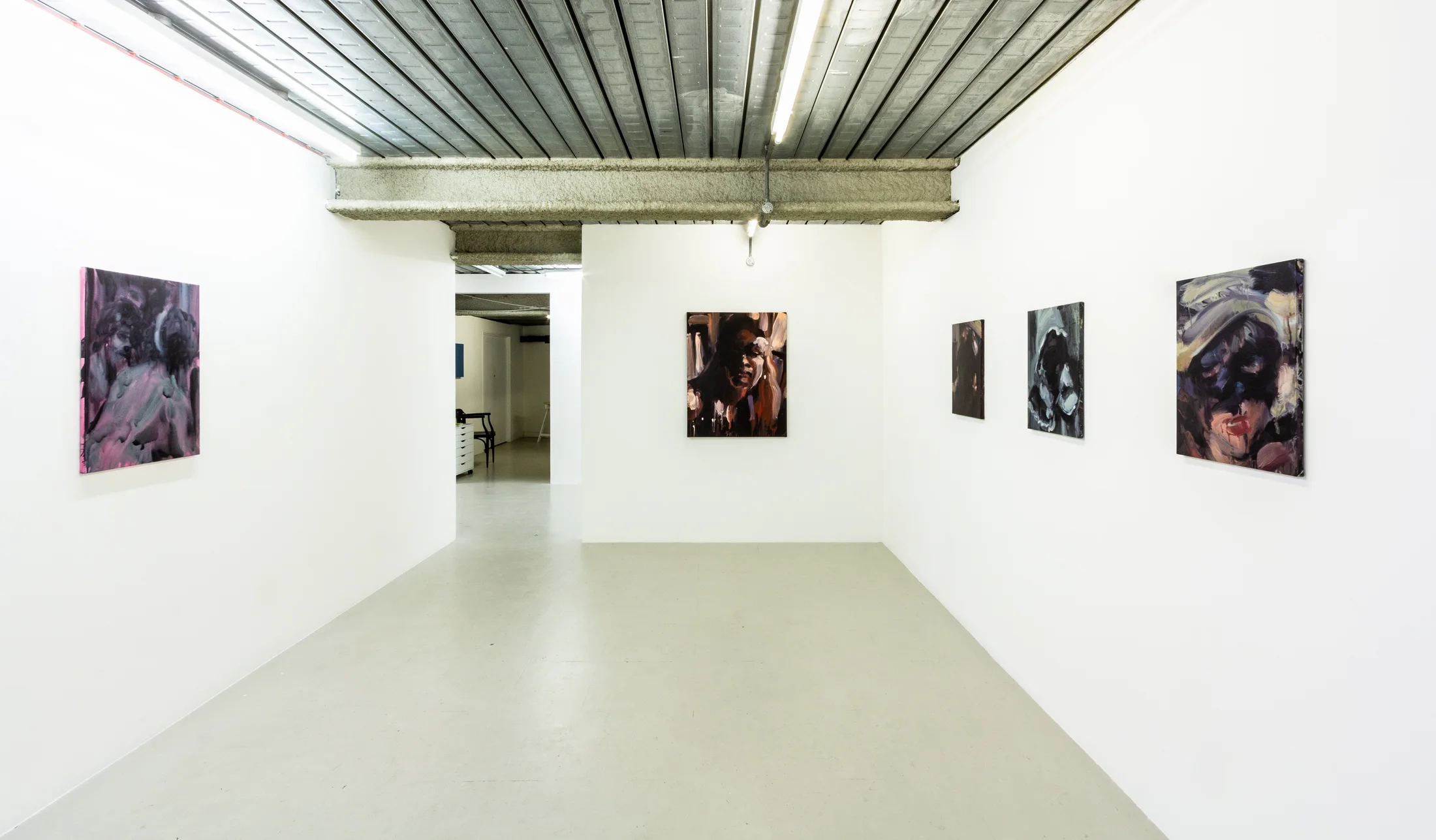 Installation photographs of Laura Lancaster's exhibition 'Shadows and Mirrors' at Workplace | London - 61 Conduit Street 