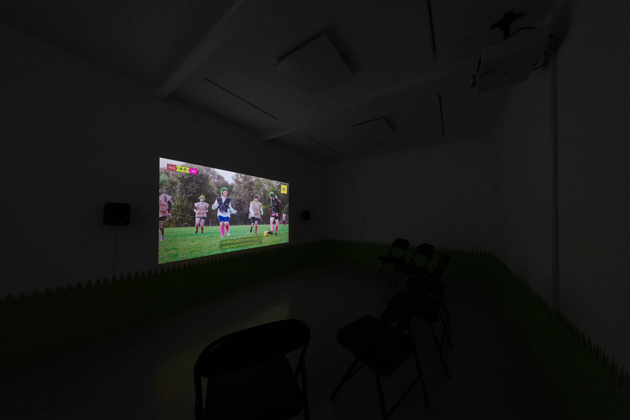 Installation photos of Rosa Johan Uddoh's exhibition 'Star Power' at Workplace | London 