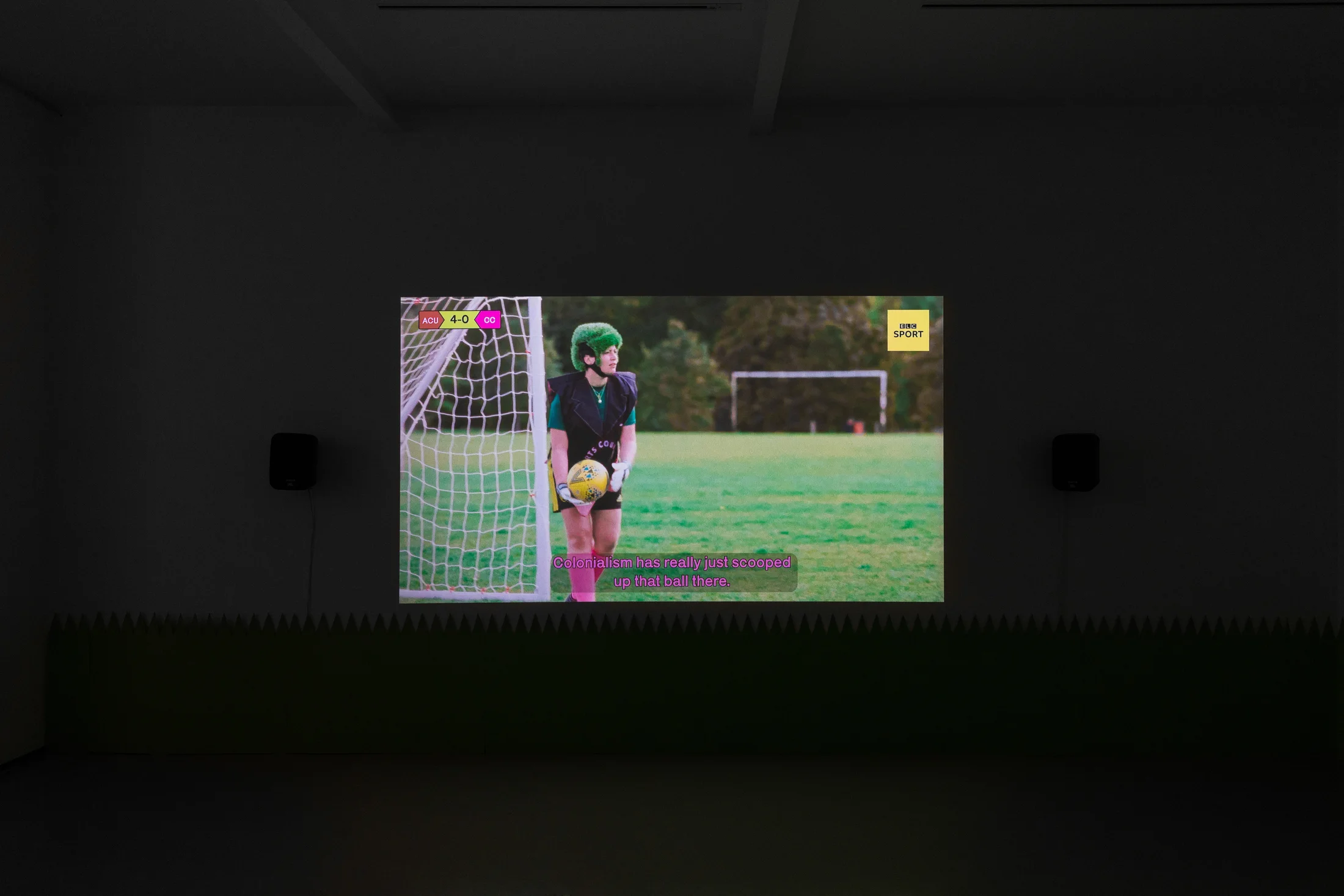 Installation photos of Rosa Johan Uddoh's exhibition 'Star Power' at Workplace | London 