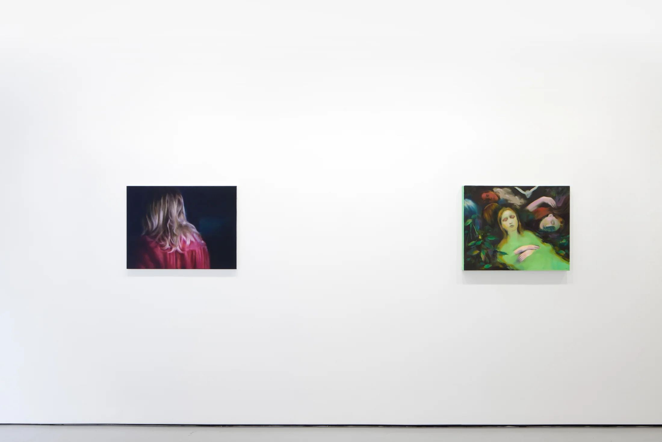 installation shots of The Blue Hour at Workplace | London