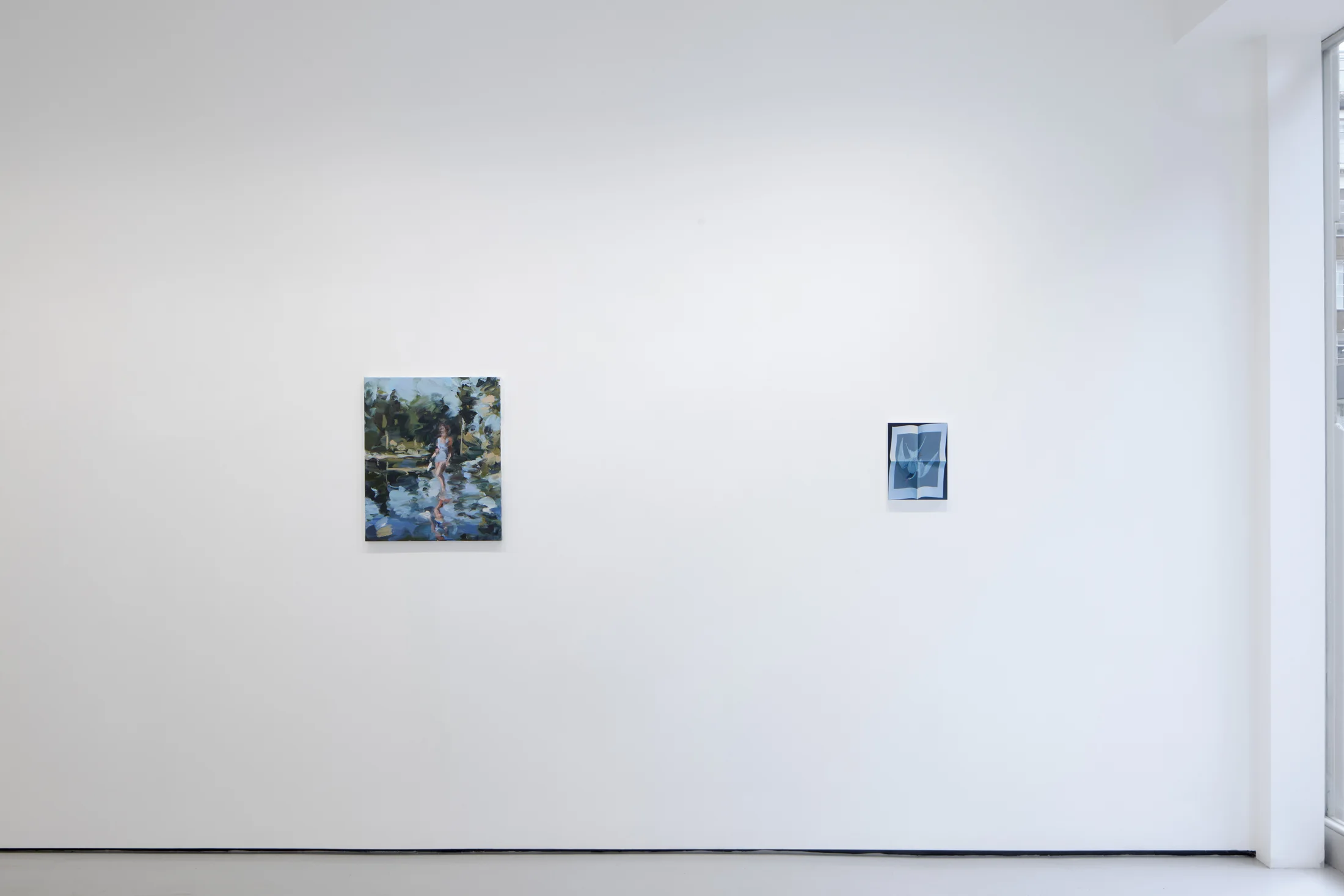 installation shots of The Blue Hour at Workplace | London