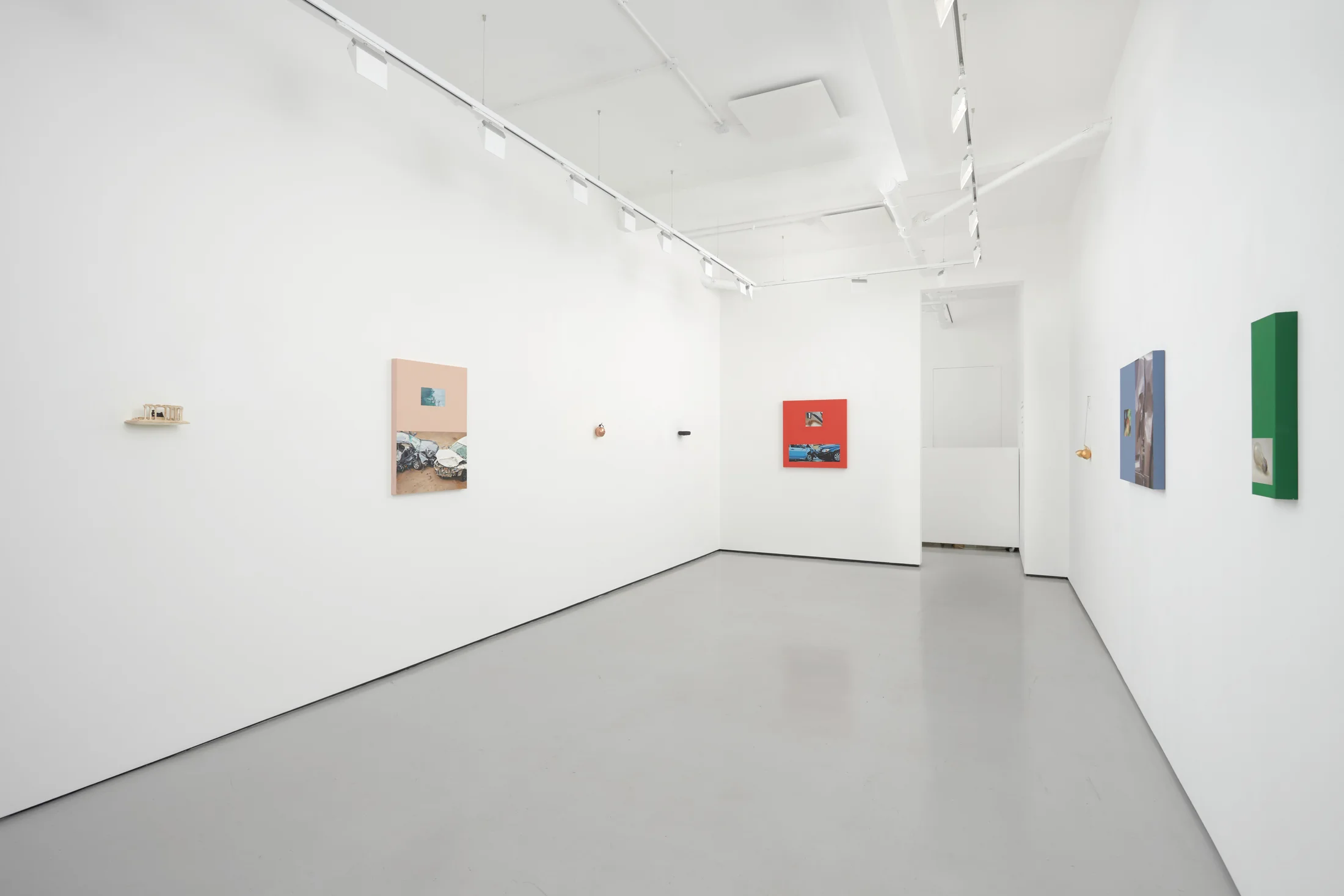 installation shots of 'The Future Leaks Out' at Workplace | London