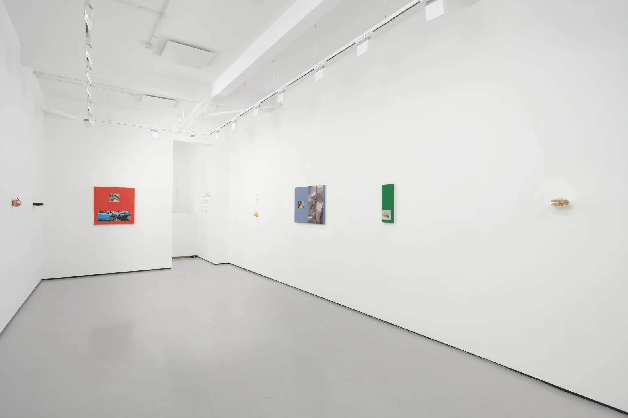 installation shots of 'The Future Leaks Out' at Workplace | London