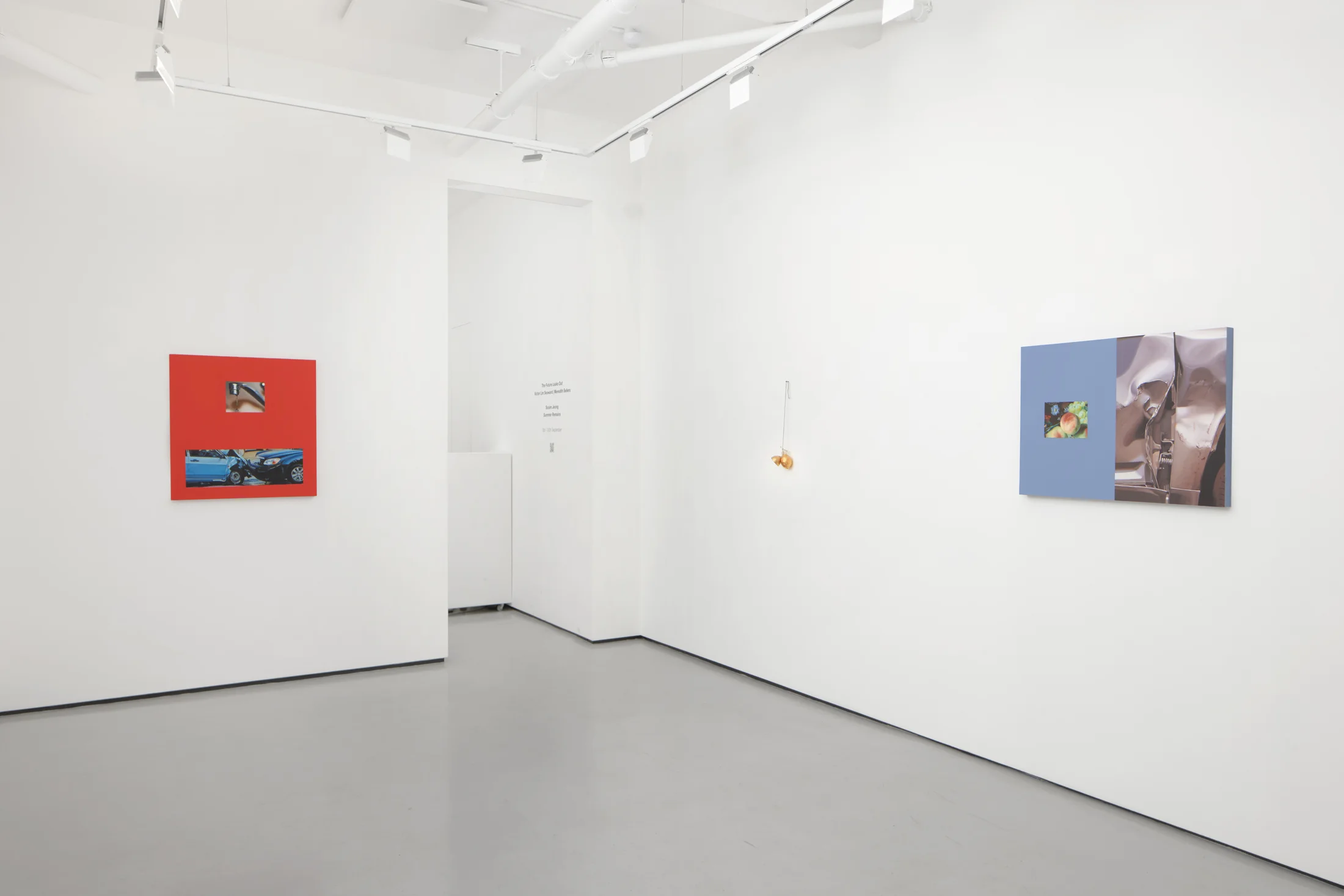 installation shots of 'The Future Leaks Out' at Workplace | London