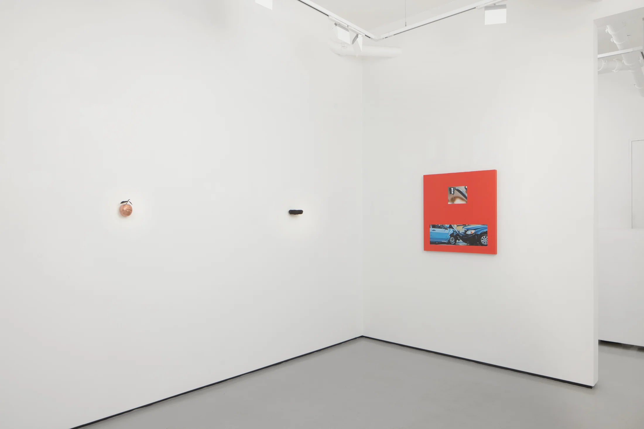 installation shots of 'The Future Leaks Out' at Workplace | London