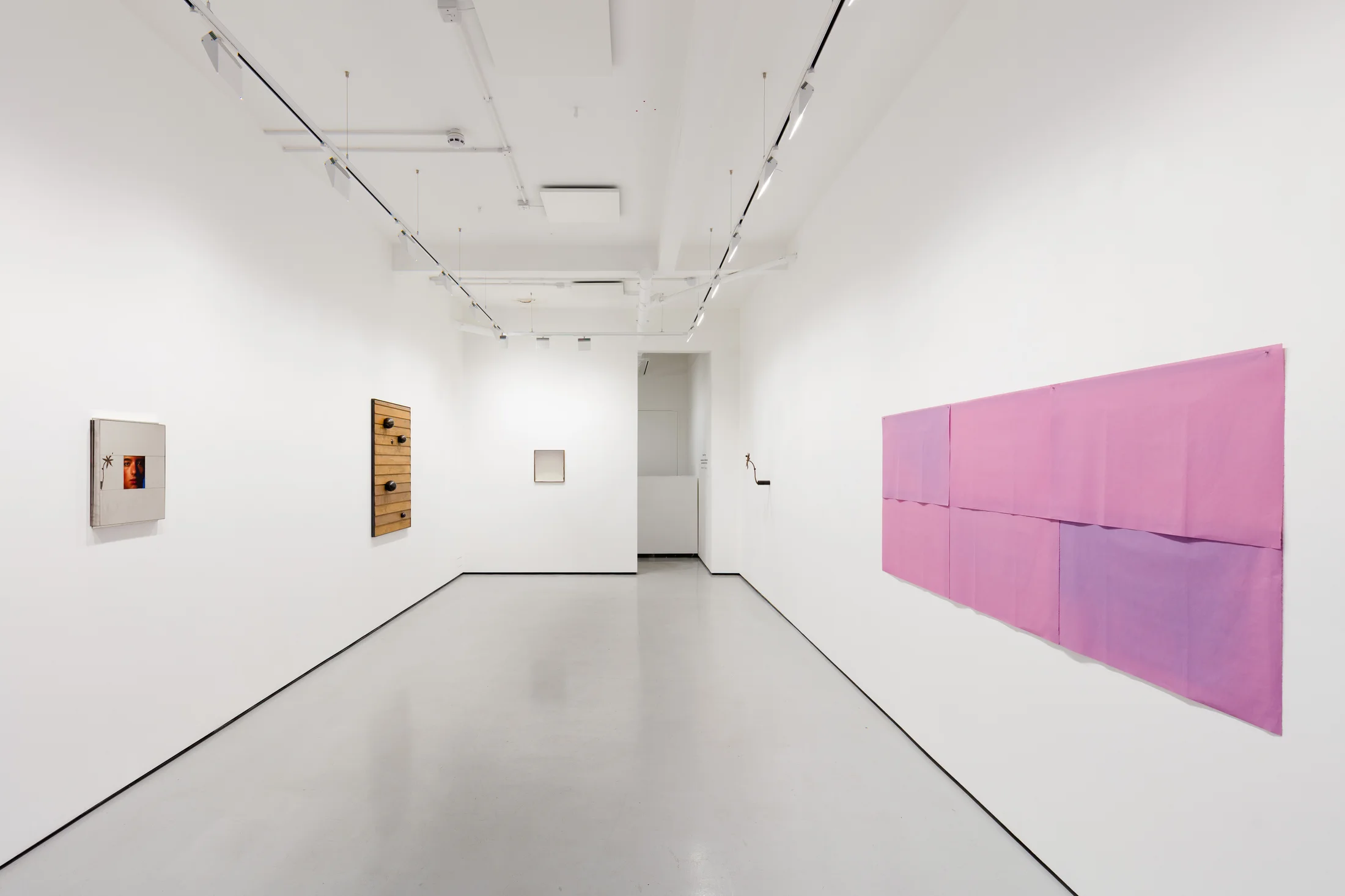 Installation views of The Shape of Things - a group exhibition at Workplace | London