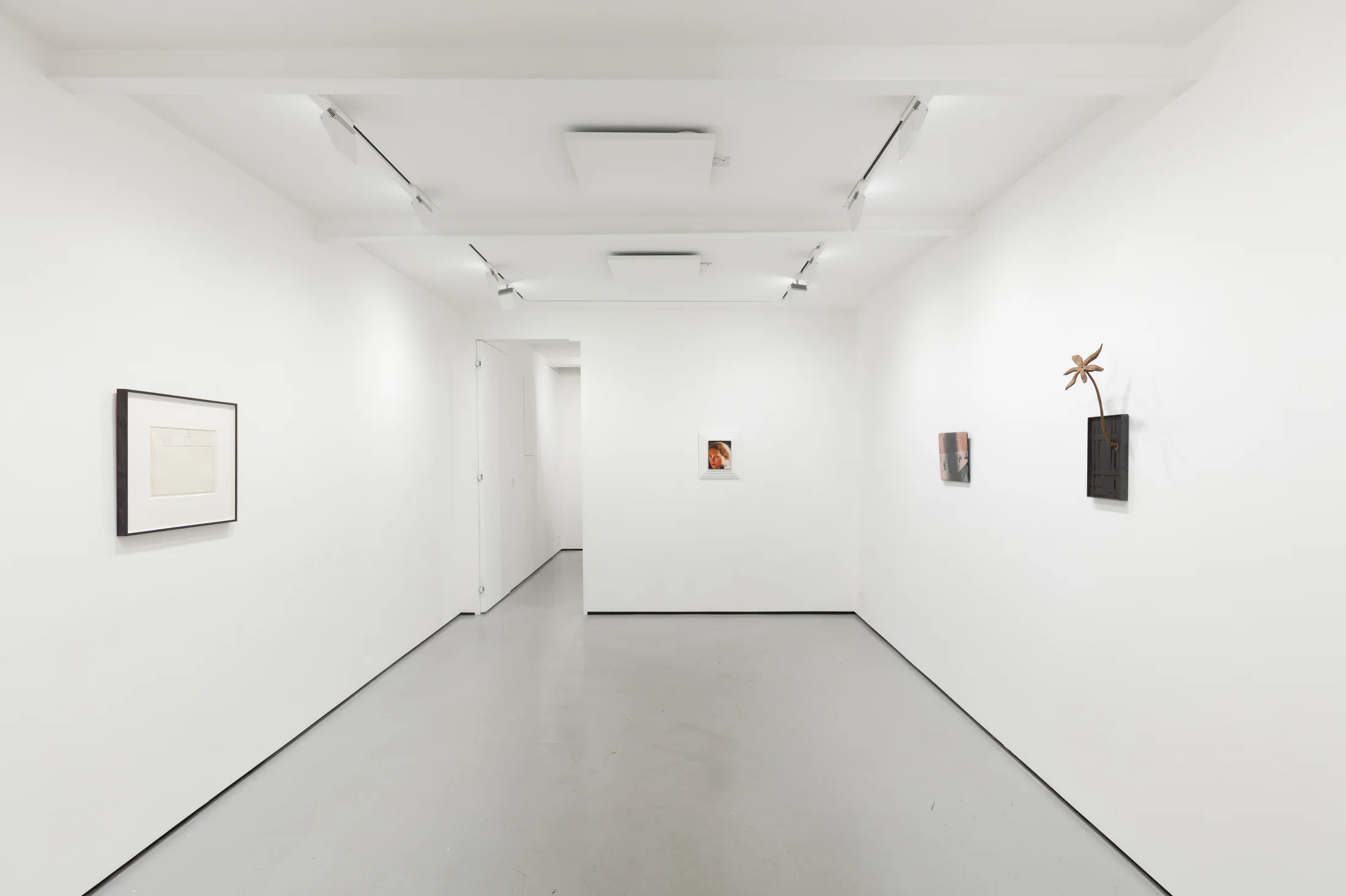 Installation views of The Shape of Things - a group exhibition at Workplace | London