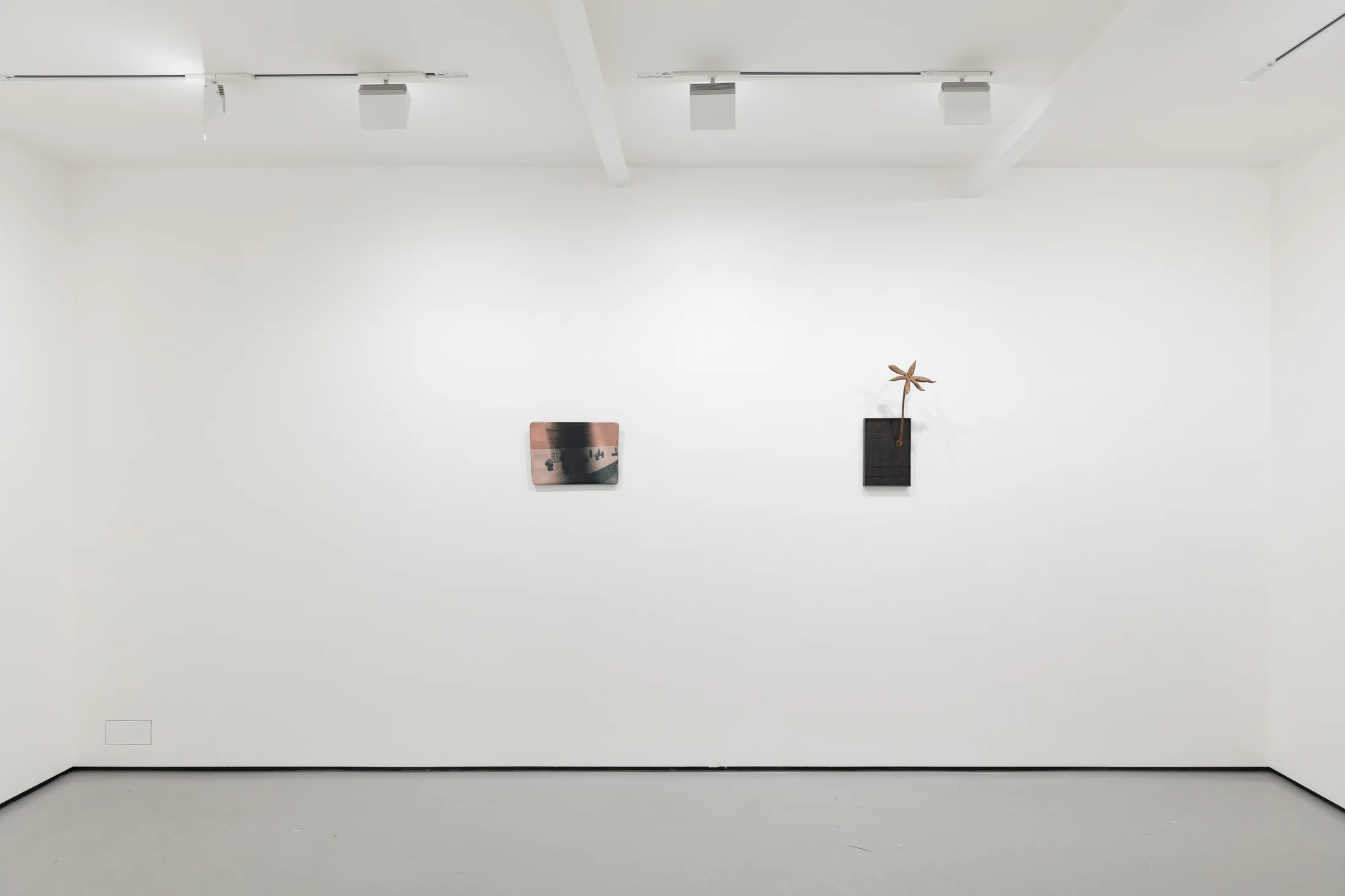 Installation views of The Shape of Things - a group exhibition at Workplace | London
