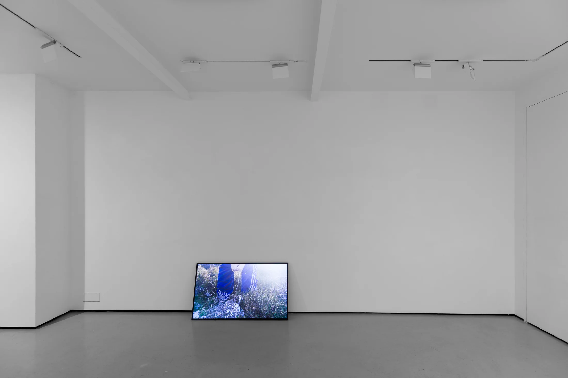 Installation views of The Still Point a group exhibition at Workplace London