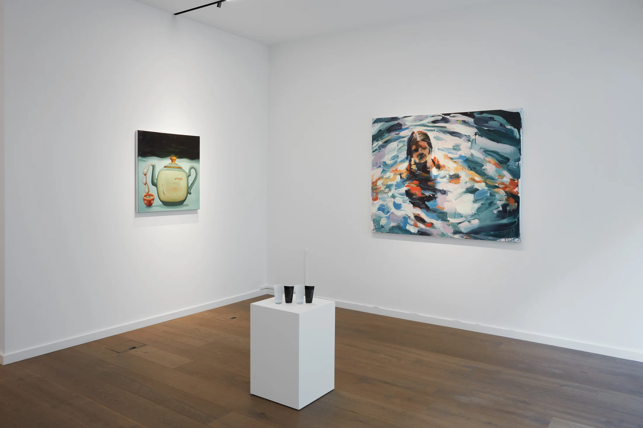 Installation photographs of 'This is Water' a group exhibition at Workplace | London
