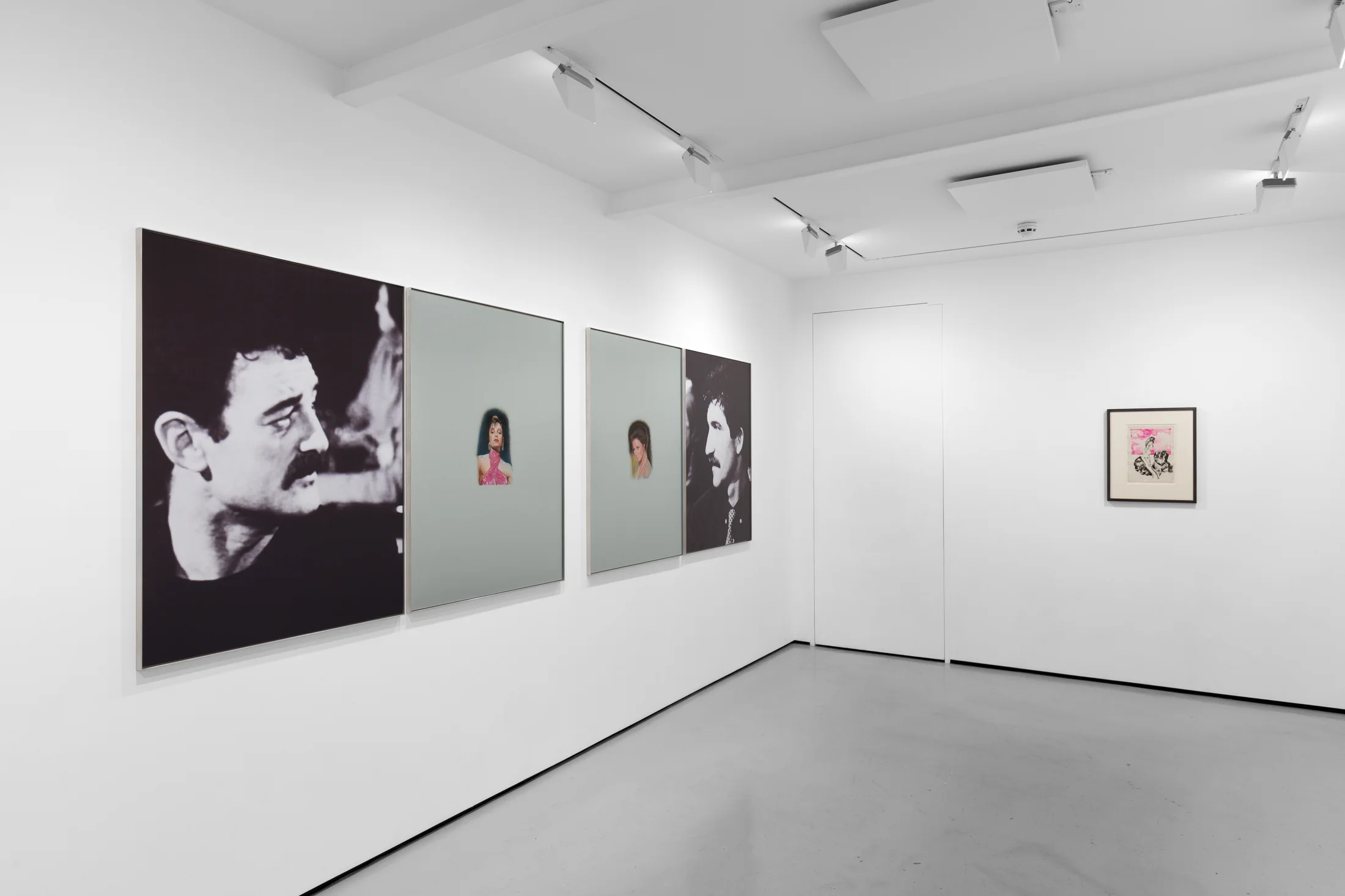 Installation view of Though floating on water at Workplace