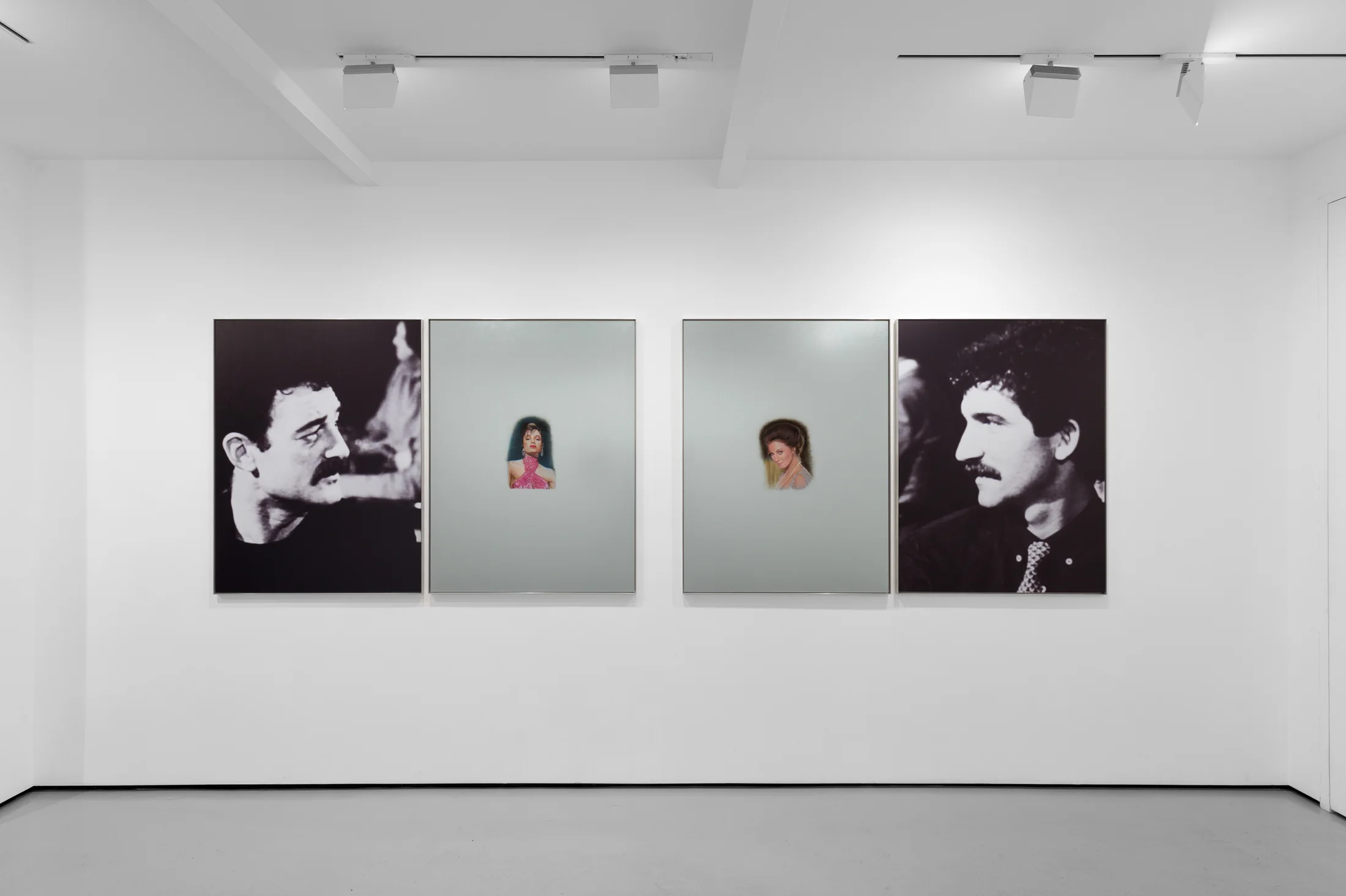 Installation view of Though floating on water at Workplace