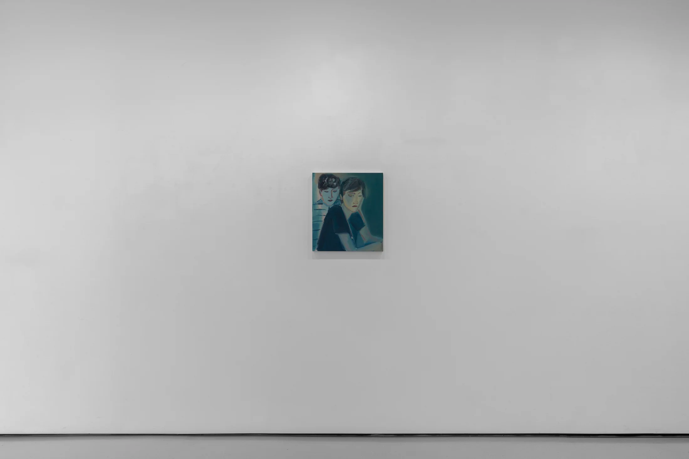 Installation views of Eve Ackroyd's exhibition 'Upon A Tide' at Workplace London