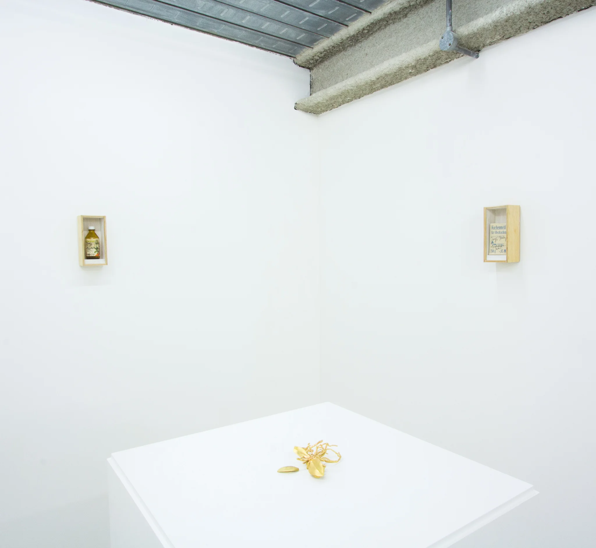 Installation photographs of Joseph Beuys: Wirtschaftswert at Workplace | London