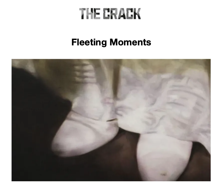 The Crack Magazine ‘Fleeting Moments’ 1 December 2023