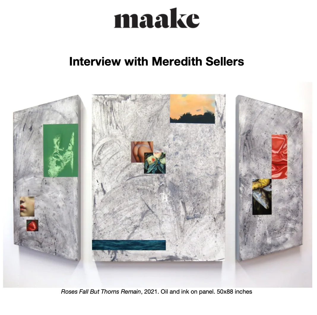BIO Meredith Sellers is an artist, and writer based in Philadelphia. Her paintings utilize images from art history, stock photography, advertisements, and the media to examine systems of power and violence. She has exhibited at ICA Philadelphia, Rosenwald-Wolf Gallery at UArts, Young Space, Lord Ludd, Vox Populi, Icebox Project Space, Pilot Projects, Pressure Club, and Fleisher Art Memorial. Her curatorial projects include exhibitions at Crane Arts, Pilot Projects, and Esther Klein Gallery. She is an editor for Philadelphia-based art publication Title Magazine; her writing has appeared in Hyperallergic, ArtsJournal, Pelican Bomb, and American Craft Magazine, among others. ARTIST STATEMENT My work considers the mediated image and its relationship to power, history, and cycles of consumerism, desire, and apathy, through the frame of the window as both an architectural and digital space. Painting has been discussed as a window since the Quattrocento, illusionistically offering a view into another realm outside our own. In more recent times, another window has become a pervasive presence in our daily lives—the screen. The window as a phenomenological space allows us to look out into the world, yet simultaneously acts as a barrier, isolating us from it. My paintings depict windows that are obfuscated, curtains drawn, streaked with grime, providing only glimpses into stock photos and borrowed images. Recently, I have employed symbols and tropes of memento mori in historical Dutch still life painting, reframing them next to contemporary images of consumption and violence to explore the seeds of globalized capitalism. Forced into conversation, these seemingly unrelated images form their own enigmatic languages. Interview with Meredith Sellers Can you tell us a bit about your background and how you became interested in becoming an artist? Who or what were some of your most important early influences? I wanted to be an artist as early as I can remember. The goal was always to figure out how to live my life, pay my rent, and make the work; I guess I’m still figuring it out. I had many years of relatively academic training and I remember what a revelation it was to encounter R.B. Kitaj. Kitaj clearly also had academic training, he drew like Degas! But he also crammed images together, flattened space, and created monumental narratives in ways I had never seen before. He remains an artist I’m still awed by    . Weather as a Force Multiplier, 2020. Oil, acrylic and ink on panel. 32x9.5 inches. Where are you currently based and what initially attracted you to working in this place? Are there any aspects of this specific location or community that have inspired aspects of your work? I currently live in Philadelphia. I love Philly for its grit and weirdness. I sometimes refer to weird things I see in Philly as “Lynchian moments” after director David Lynch, who was inspired in his early years by Philadelphia for the same reason. I work in education at the Mütter, an historical medical history museum—which is itself a pretty weird    place—where I’m constantly learning new things about the body, medicine, pathologies, and 19th century cultural beliefs. I used to say that my job there didn’t influence my artwork, but my deep dive into Dutch memento mori painting came out of a memento mori drawing workshop I taught there, and that certainly influenced the imagery I was working with for several years. Can you describe your studio space? What are some of the most crucial aspects of a studio that make it functional? Do any of these specific aspects directly affect your work? My studio is located in North Philadelphia. It’s a classroom in an old school building, so it has a sort of nostalgic comfort for me. It also has heat, which my previous studio didn’t, and I don’t think I can ever go back! I always have a desk in my studio and above it I keep postcards and exhibition cards of artworks that inspire me and exhibitions I enjoyed. I think it’s really important to have a space in the studio to ground you, draw you back to the things that excite you as an artist. What is a typical day like? If you don't have a typical day, what is an ideal day? I try to go to my studio one day per week and every weekend. I love settling in there, spending a few moments stepping back from my painting, looking at the progress I’ve made and the work that remains to be done. For a while I was really into listening to ambient music in the studio—when I was in school, one of my professors used to say listening to music without words allowed for full immersion in your creative process. Recently, though, I’ve been listening to podcasts. I find that podcast episodes help me break up my time in useful ways: when to break for lunch, when to take a break, when to pack up. It also feels really good to learn something while you’re doing something else with your hands, it’s just satisfying! Crash, 2020. Graphite on paper. 9x12 inches.     What gets you in a creative mindset? More than anything, I feel inspired when I’m looking at art. My entire Instagram feed is basically just art—artists I follow, galleries with great programming, friends posting things they’re working on. I refuse to follow any influencers, models, or celebrities, I only follow creative people who get me excited about making. Seeing art in person is often more rewarding, but I love that I can open my phone at any time and get a glimpse into so many artists’ creative processes. It’s cool to be connected to people in that way. What criteria do you follow for selecting materials? How long have you worked with this particular media or method? My most particular thing is probably that I only paint on panel. I never liked the surface of canvas and it was a big hangup for a long time. It always felt like my brush was getting stuck on all the bumps in the canvas weave, so I painted on masonite or paper to allow a smoother flow in brushwork, but without framing, those surfaces can get ratty really quickly. I stopped painting for several years and just made drawings because I felt like I couldn’t figure out how to make painting feel right for me. My partner Jonathan Santoro is a sculptor, and when we got a studio together 7 years ago, he started making beautiful panels for me. In return, I act as an extra set of hands for him when he’s doing mold making and casting projects. Can you walk us through your overall process? How long has this approach been a part of your practice? I always start by making mockups in Photoshop. I have folders and folders of images I meticulously save on my desktop: “Rotten Fruit,” “Car Crashes,” “Windows,” “Teeth,” etc. I’ll play around with different combinations of images for a few weeks and when it feels right, I bring it to the studio. I prime my panels using a scraping method. I get about two layers of coverage with gesso using a roller, then I glop it on really thick with a brush and gently scrape off the top layer with a squeegee to get the smoothest, creamiest surface possible. I usually repeat this process around 4 times and then I use a palm sander to finish it off. Then, I’ll establish a background and mark off where I need to paint into it. Then I spend a few months torturing myself trying to replicate photographic details by hand!     A Fly and A Whale, 2019. Oil, acrylic and ink on panel. 42x36 inches. Can you talk about some of the ongoing interests, imagery, and concepts that have informed your process and body of work over time? How do you anticipate your work progressing in the future? I borrow frequently from stock images, advertising, and art historical paintings, as a way of exploring systems of wealth and power that underpin image-making in the Western world. That said, there also is a real pleasure in the copy for me. You can learn so much from mimicking another artist’s movements, colors, strokes. I feel like it forces me to always be learning. It’s a constant challenge to myself, which I love. Another theme I’ve been working with for several years is the window. I’ve been interested in the Quattrocento concept of the space inside a painting being so illusionistically rendered that it becomes a window of sorts. I like the idea of each painting being a “window” or portal into another space. Of course, we constantly interact with other “windows” as we navigate through digital space, and many of the arrangements of the images in my paintings reference banner ads, pop-ups, and embedded images. As a phenomenological space, the window allows us to look out into the world, yet simultaneously acts as a barrier, isolating us from it. I would argue that the digital window operates in the same manner, so the windows in my works become metaphors for engagement and apathy—the sense of constant awareness of news and events, and a simultaneous helplessness to do anything about it; the feeling of seeing so much suffering in the world while you scroll on your device from a comfortable space, and the disconnect that represents.      It Cracked Like an Egg, 2018. Oil and acrylic on panel. 24x60 inches.  Do you pursue any collaborations, projects, or careers in addition to your studio practice? If so, can you tell us more about those projects, and are there connections between your studio practice and these endeavors? I do arts writing in addition to my studio practice, and I’m an editor for Title Magazine, an online art publication focused around Philadelphia. I feel like writing about something, and thinking critically through an issue, is always helpful in analyzing your own studio practice. My favorite pieces to write are the ones that examine artworks that I feel conflicted about, where I have to tease out my discomfort, my aesthetic preferences, and my biases to try to understand how the work really operates. I’ve also done some curatorial projects and I feel that those operate similarly in terms of taking apart your aesthetic preferences and trying to get at what they mean and how everything can sit together.   As a result of the pandemic, many artists have experienced limited access to their studios or loss of exhibitions, income, or other opportunities. Has your way of working (or not working) shifted significantly during this time? Are there unexpected insights or particular challenges you’ve experienced? I was really fortunate in that the pandemic didn’t change much for me except that I think it made me more excited to get out of my house and go to my studio! When everything closed and nothing was happening and I was spending way too many hours sitting at my kitchen table on zoom, it really felt like a huge reprieve to have somewhere else to go and something to work on. Can you share some of your recent influences? Are there specific works—from visual art, literature, film, or music—that are important to you? Recently I’ve been looking a lot at Robert Overby’s paintings and Bill Beckley’s photographs. They’re both artists who I think are severely underrated and really amazing post-minimalist, proto-Pictures Generation thinkers. I’ve also been weirdly drawn to Ingres, an artist I used to hate. But as someone who thinks a lot about images and image production, I think Ingres is really interesting to consider, especially through the lens of David Hockney’s theory of Ingres’ use of a camera lucida. There is something photographic about his paintings, almost preternaturally perfect, that I find fascinating and his distortions of the female form are more than a little disturbing. Who are some contemporary artists you’re excited about? What are the best exhibitions you’ve seen in recent memory and why do they stand out? There are so many young artists I’m excited about right now! I love Ian Tweedy, Anna Plesset, Mia Middleton, Milano Chow, and Cynthia Daignault. They’re all artists who share a deep exploration into the nature of the image. I’ve also been really excited about work some of my friends are making now: Caitlin MacBride makes these stunning paintings around objects and labor, Catherine Mulligan’s paintings deal with the way online images sell sex, and Cate Porter makes beautiful, gauzy interiors with a disquieting quietude.     The Inconsolable Virgin, 2018. Oil and acrylic on panel. 24x60 inches. Do you have any tips or advice that someone has shared with you that you have found particularly helpful? Don’t leave your brushes in your gamsol overnight. Seriously. Don’t do it! What are you working on in the studio right now? What’s coming up next for you? I’m currently working on a body of paintings featuring car crashes. I’m interested in the visceral nature of the car crash, the way the car and the violence enacted on it become a stand-in for the body itself, where the image of the crash gives a feeling of panic and almost pain, creating a hyperawareness of the fragility of our own bodies. I think a lot about how systems of power enact passive forms of violence, this imagery makes the violence literal. I guess I   also think the world just feels like a car crash right now in so many ways! I’m in an upcoming show at a new space in Atlanta called Take It Easy that’s scheduled to open in March, and I’m also excited about a show I’m doing later in the spring with Caitlin MacBride at a space called Squat Soiree!  