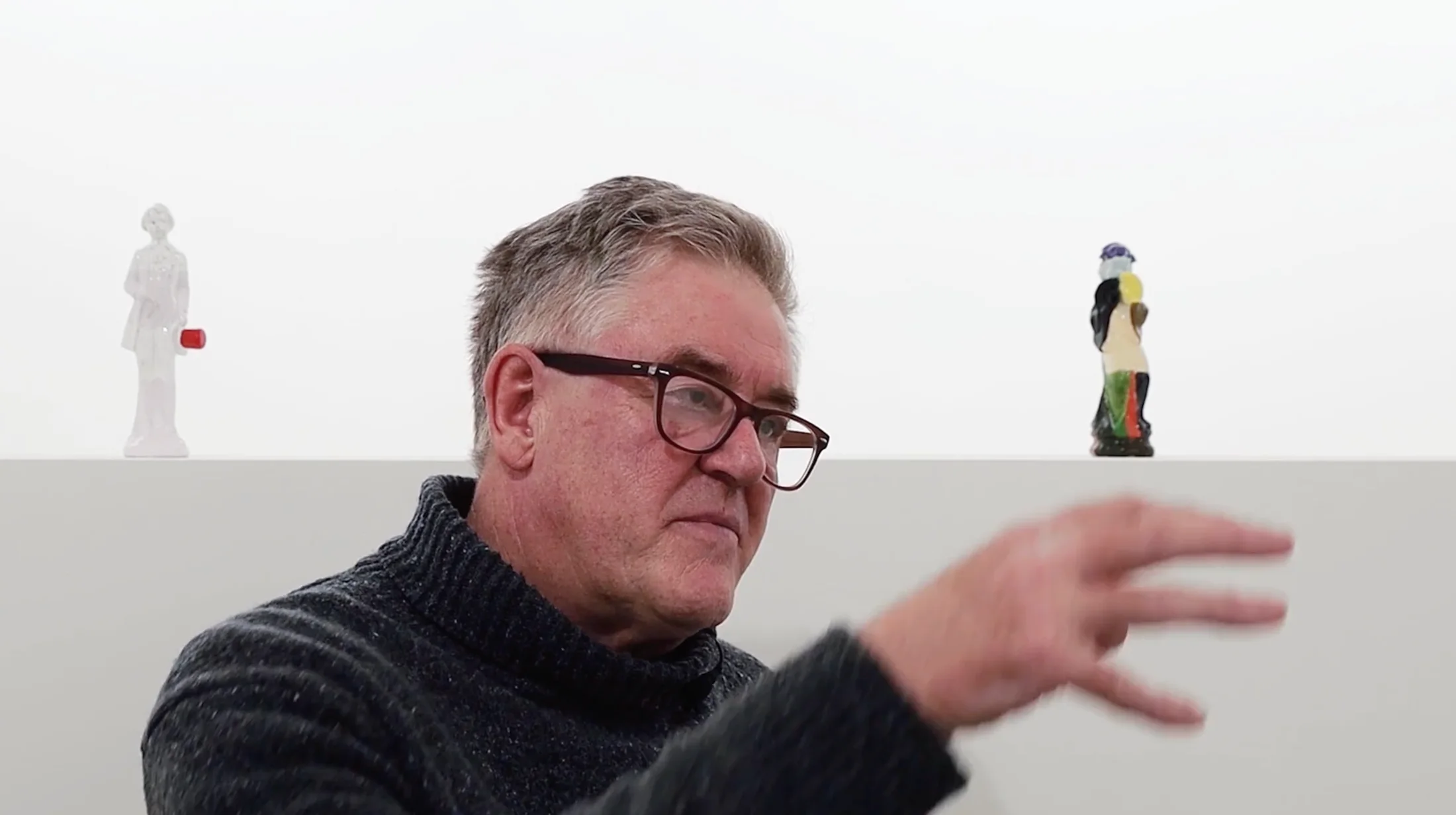 Eric Bainbridge talking about his exhibition at Workplace in London